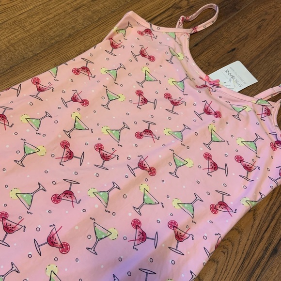 NEW Pink Martini-Print Nightdress - Picture 2 of 4